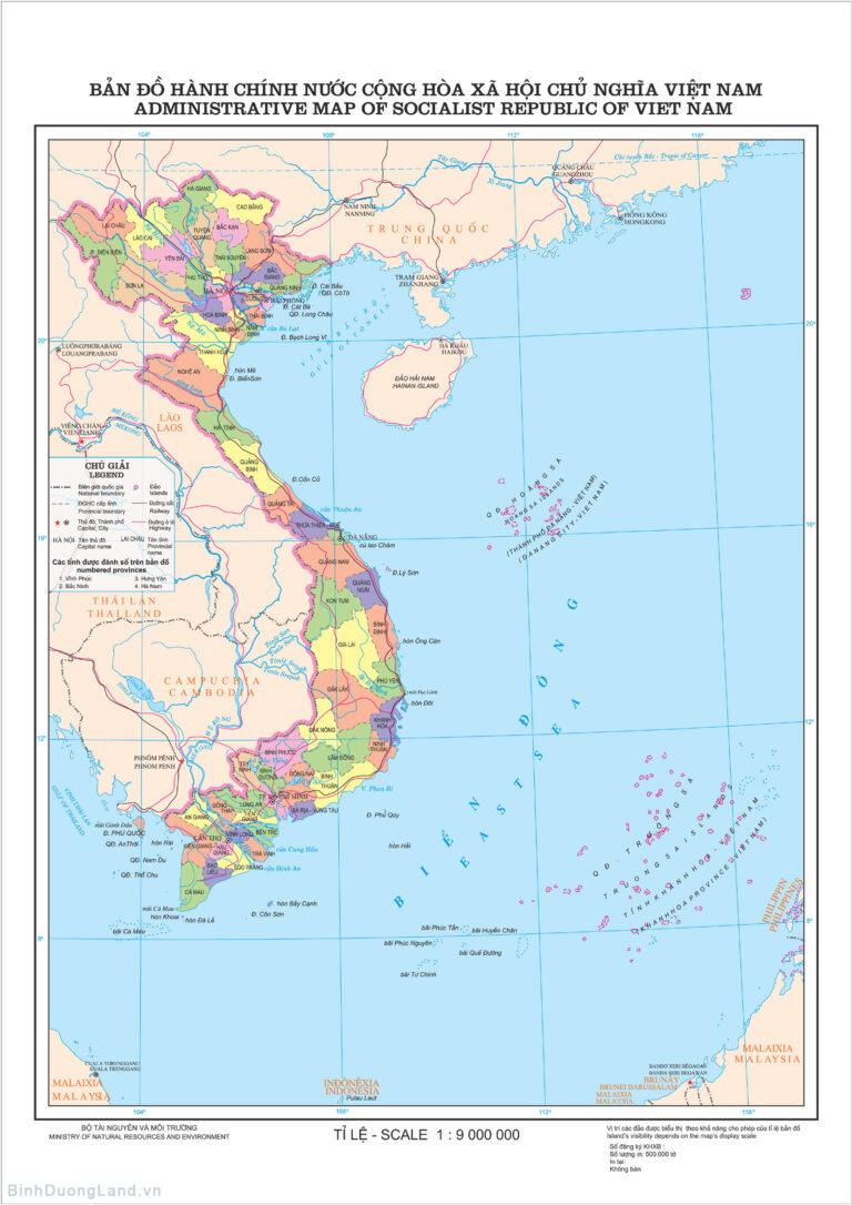 Ban do viet nam moi nhat t n n b nh d ng gi r mua b n nh t